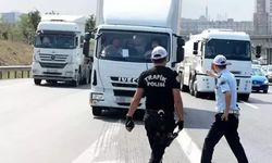 Aman dikkat! Büyük araçların yarın saat 05.00'e kadar İstanbul'a girişlerine izin verilmeyecek