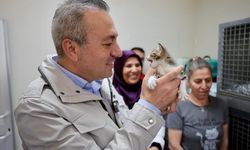 Başkan Uzun can dostları ziyaret etti