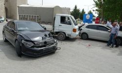 Dört aracın karıştığı kazada: 1 kişi yaralandı