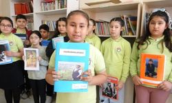 Öğrencilerden 30 kahraman için 30 el yazması kitap