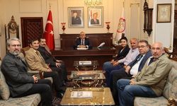 Sivas Gazeteciler Cemiyeti'nden Vali Şimşek'e ziyaret