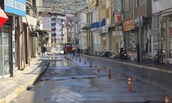 Tokat'ta bayram öncesi cadde ve sokaklar tek tek temizleniyor
