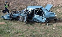 Vatandaş yola, araç tarlaya savruldu