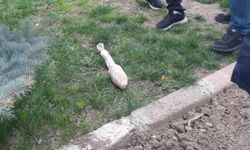 Yok artık! Kazıda anti-tank mermisi bulundu
