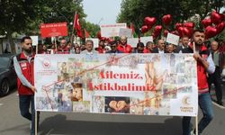 Aile istikbali için yürüdüler