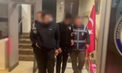 Akü hırsızları önce kameraya, sonra polise yakalandı