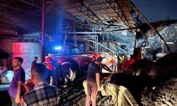 Fabrikada patlayan kazan deprem etkisi yaptı