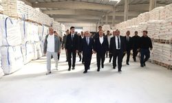 Gemerek'e alçı fabrikası açıldı