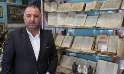 İş yerini adeta müzeye çevirdi