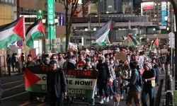 Japonya'da Filistin'e destek için İntifada Yürüyüşü