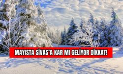 Mayısta Sivas'a Kar Mi Geliyor Dikkat!