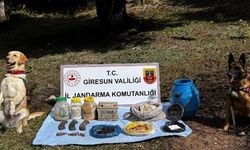 Sığınakta mühimmat ele geçirildi