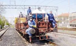 Sivas demiryollarında ilaçlama var
