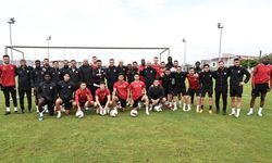 Sivasspor'dan son antrenman pozu