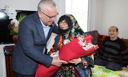 Vali Şimşek o anneyi unutmadı