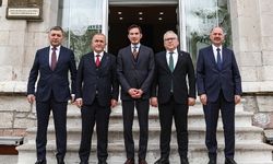 Vali Şimşek'ten Başkan Yazıcıoğlu'na ziyaret