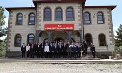 Vali Şimşek'ten Gemerek ziyareti