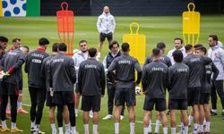 A Milli Futbol Takımı'nda, Gürcistan maçı hazırlıkları sürüyor