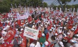 Büyük Devlet Memurları mitingi yapıldı