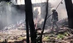 Çalı yakarken evleri yandı!