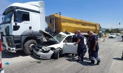 Kamyonla çarpıştı: 1 ölü, 1 yaralı