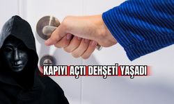 Kapıyı açtı dehşeti yaşadı