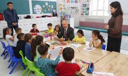 Minik Asel'in okuluna ziyaret
