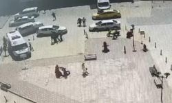 Polise yumruk attı