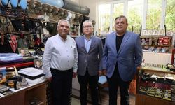 Vali Şimşek'ten esnaf ziyareti
