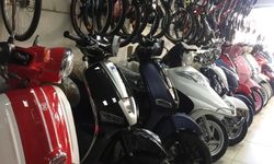 Artık bisiklet değil motosiklet rağbet görüyor