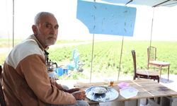 Çeyrek asırdır tarla suluyor