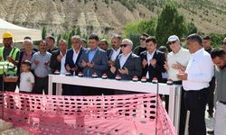 Sivas Gürün'de Deprem Konutlarının temeli atıldı