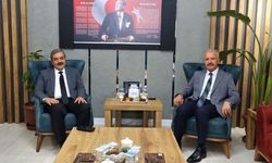 Rektör Kul'dan Müdür Yener'e ziyaret