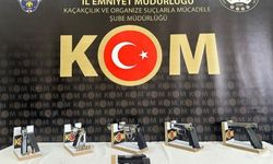 Sivas'ta kaçak silah operasyonu