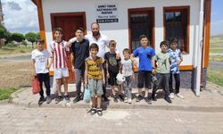 Sivas'ta mahalle muhtarından sebil limonata ikramı