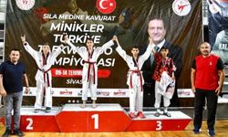Sivas'ta taekwondo madalyaları verilmeye başlandı