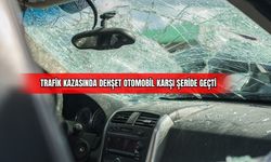 Trafik Kazasında Dehşet Otomobil Karşı Şeride Geçti