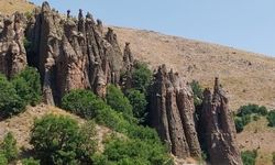 Sivas Divriği Gelinkayalar Vadisi tüm gizemiyle gezginleri sesliyor