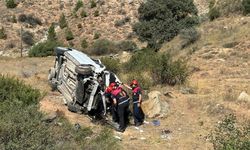 Sivas'ta araç takla attı: 4'ü çocuk 6 yaralı