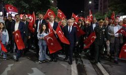Sivas'ta demokrasi için Milli yürüyüş