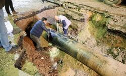 Sivas'ta o mahallede sular kesik