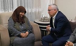 Sivas Valisi'nden Mengeş ailesine ziyaret