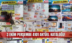 3 Ekim A101 Aktüel Kataloğu, A101 Market 3 Ekim Perşembe İndirimli Ürün Kataloğu