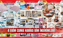 4 Ekim Cuma BİM Aktüel Kataloğu, BİM Aktüel 4 Ekim Ürün Kataloğu