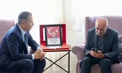 Cumhurbaşkanı Erdoğan şehit Şeyda'nın babası ile görüştü