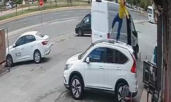 Hamile kadın 3. kattan böyle düştü