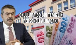 Okullara 30 Bin Temizlik Personeli Alınacak! 