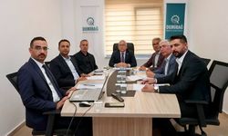 Sivas Demirağ OSB'de önce gezi sonra toplantı