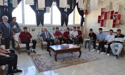 Sivas Milli Eğitim Müdürü'nden Edebiyat Otağı ziyareti