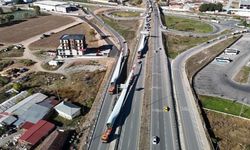 Sivas'ta dev kanatların zorlu yolculuğu